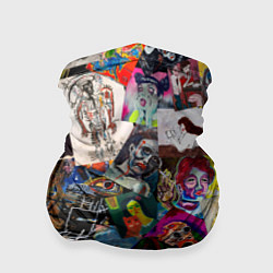 Бандана-труба Art Trash, цвет: 3D-принт