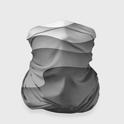 Бандана-труба Множество оттенков серого в разломе, цвет: 3D-принт