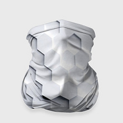 Бандана Серый соты