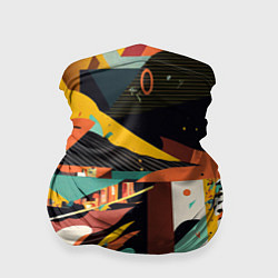 Бандана-труба Авангардная геометрическая композиция, цвет: 3D-принт
