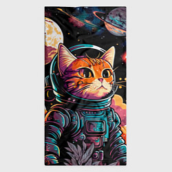 Бандана-труба Милый котик из космоса, цвет: 3D-принт — фото 2