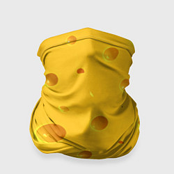 Бандана-труба Сырная текстура, цвет: 3D-принт