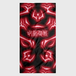 Бандана-труба Магическая битва светящиеся Знаки Сукуны, цвет: 3D-принт — фото 2