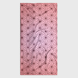 Бандана-труба Нэдзуко Камадо узор кимоно, цвет: 3D-принт — фото 2