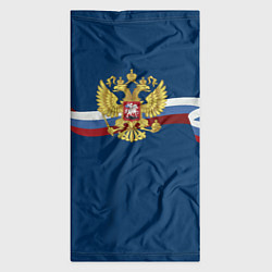 Бандана-труба Флаг России лента, цвет: 3D-принт — фото 2
