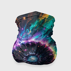 Бандана-труба Астрономический пейзаж, цвет: 3D-принт