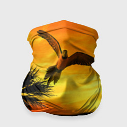 Бандана-труба Африканский пейзаж, цвет: 3D-принт