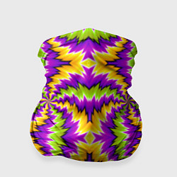 Бандана-труба Красочная иллюзия вращения, цвет: 3D-принт