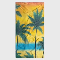 Бандана-труба Закат на отдыхе, цвет: 3D-принт — фото 2