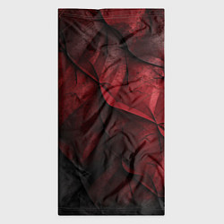 Бандана-труба Black red texture, цвет: 3D-принт — фото 2