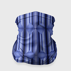 Бандана-труба Фиолетовая иллюзия, цвет: 3D-принт