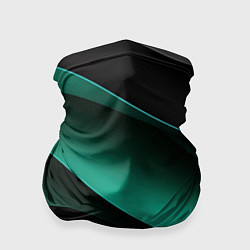 Бандана-труба Абстрактная зеленая текстура, цвет: 3D-принт