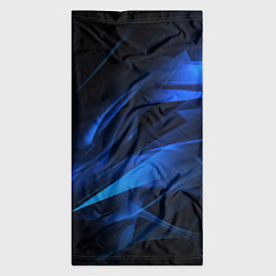 Бандана-труба Black blue texture, цвет: 3D-принт — фото 2