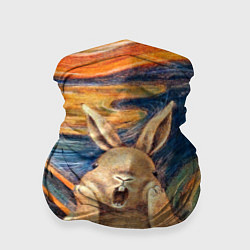 Бандана-труба Картина Крик - кролик, цвет: 3D-принт
