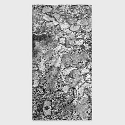 Бандана-труба Черно-белый мозаичный узор, цвет: 3D-принт — фото 2