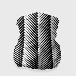 Бандана-труба Геометрический узор в елочку, цвет: 3D-принт