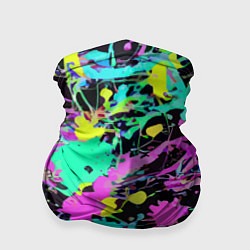 Бандана-труба Красочная композиция - мода, цвет: 3D-принт