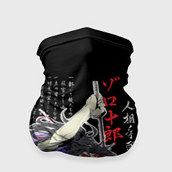 Бандана-труба Кокушибо самурай - Клинок демонов, цвет: 3D-принт