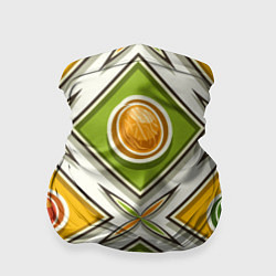 Бандана Fruits and berries pattern