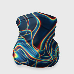 Бандана-труба Abstract waves, цвет: 3D-принт
