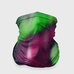 Бандана-труба Абстрактное северное сияние, цвет: 3D-принт