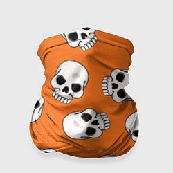 Бандана-труба Черепки для хэллоуина, цвет: 3D-принт