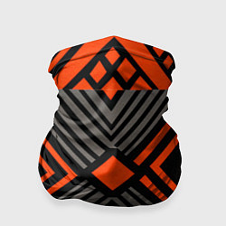 Бандана-труба Узор в этническом стиле племени масаев, цвет: 3D-принт