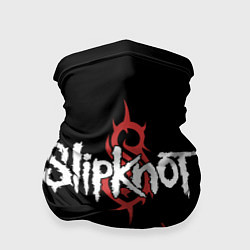 Бандана-труба Slipknot в огне, цвет: 3D-принт