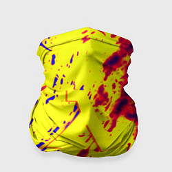 Бандана-труба Half life toxic yellow fire, цвет: 3D-принт
