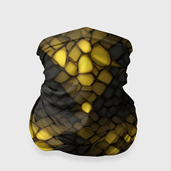 Бандана Жёлтый трескающийся камень