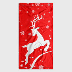 Бандана-труба Christmas deer, цвет: 3D-принт — фото 2
