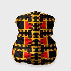 Бандана-труба Королевские квадраты, цвет: 3D-принт