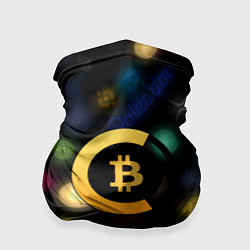 Бандана Bitcoin logo criptomoney