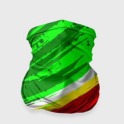 Бандана-труба Расцветка Зеленоградского флага, цвет: 3D-принт