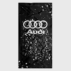 Бандана-труба Audi белая краска авто спорт, цвет: 3D-принт — фото 2