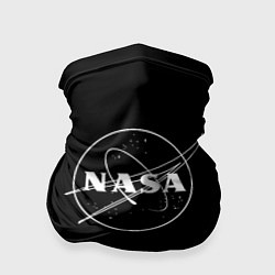 Бандана NASA белое лого