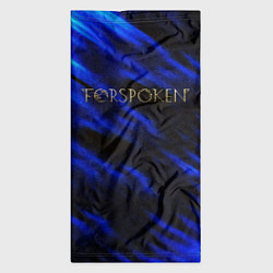 Бандана-труба Forspoken frey blue game abstraction, цвет: 3D-принт — фото 2