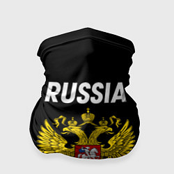 Бандана Россия герб краски абстракция