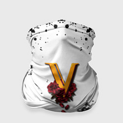 Бандана-труба Cyberpunk 2077 группировка Валентинос, цвет: 3D-принт