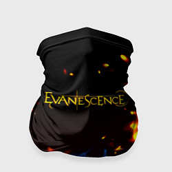 Бандана-труба Evanescence огонь рок группа, цвет: 3D-принт
