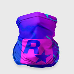 Бандана-труба Rockstar storm молнии, цвет: 3D-принт