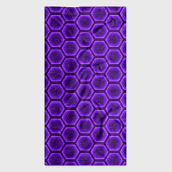 Бандана-труба Энергетический щит - фиолетовый, цвет: 3D-принт — фото 2