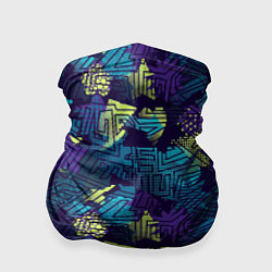 Бандана-труба Abstract vector pattern, цвет: 3D-принт