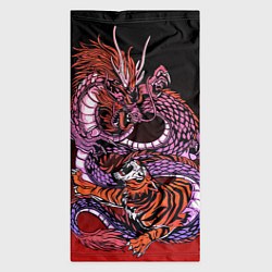 Бандана-труба Дракон и тигр в год дракона, цвет: 3D-принт — фото 2