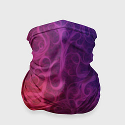 Бандана-труба Вихревые узоры на градиенте, цвет: 3D-принт