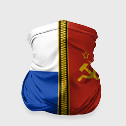 Бандана-труба Россия и СССР, цвет: 3D-принт
