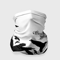 Бандана-труба Three Days Grace вороны бенд, цвет: 3D-принт