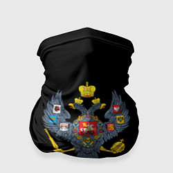 Бандана-труба Герб России спортивный стиль, цвет: 3D-принт