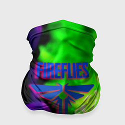 Бандана-труба Цикады токсичный огонь, цвет: 3D-принт