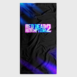 Бандана-труба Red dead redemption неоновые краски, цвет: 3D-принт — фото 2
